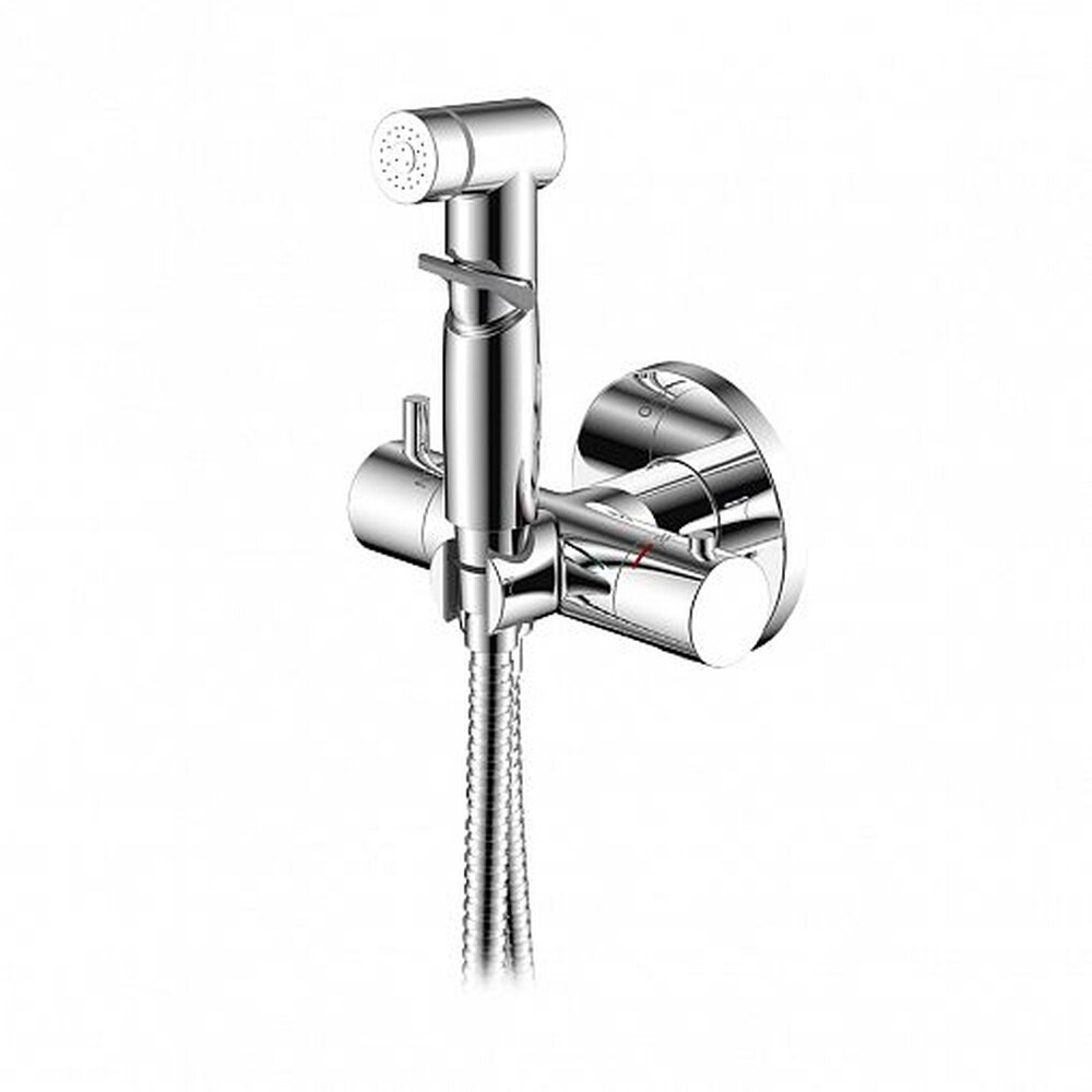 Гигиенический душ Rossinka X25-58 с термостатом однорычажный хром