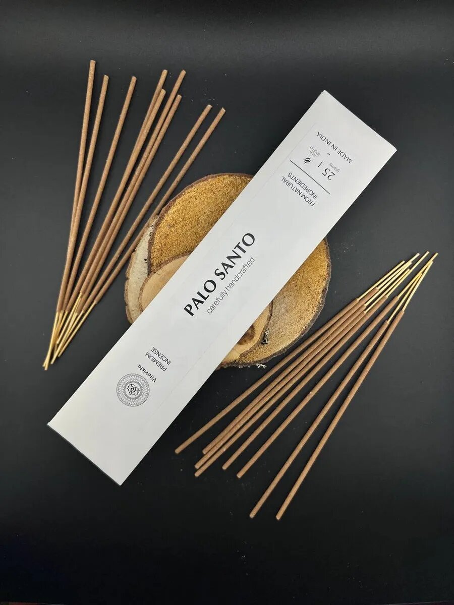 Аромапалочки AROMA MOOD "Пало Санто", Благовония палочки Премиум, Индия — фото 1