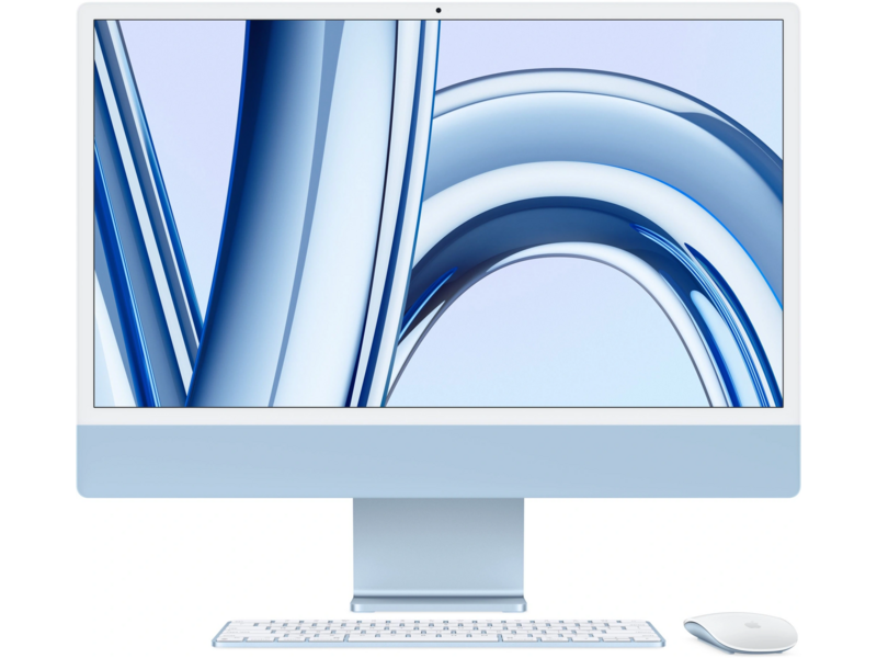 Моноблок apple imac 24 m1/8/512 blue (mgpl3ru/a) — купить по