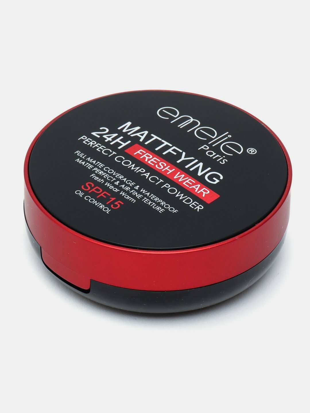 Пудра для лица Emelie, матрирующая, тональное средство SPF 15+, для всех типов кожи — фото 1