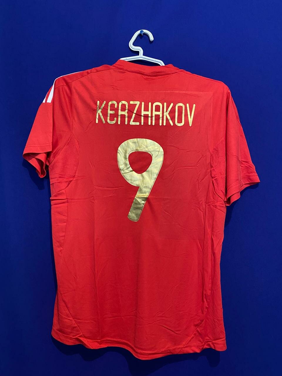 Кержаков размер 48 форма комплект ( майка+ шорты) сборной россии по футболу красная