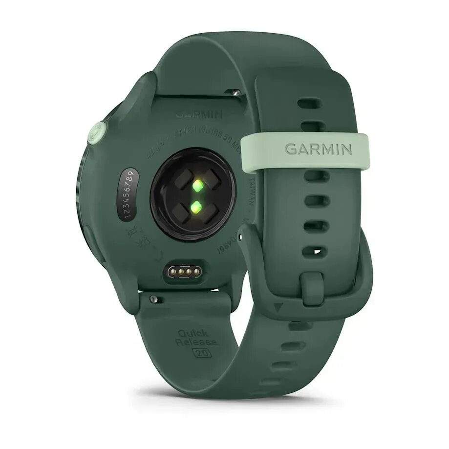 Смарт-часы Garmin Vivoactive 6, полимерный корпус, размер 42мм, зеленый цвет — фото 1