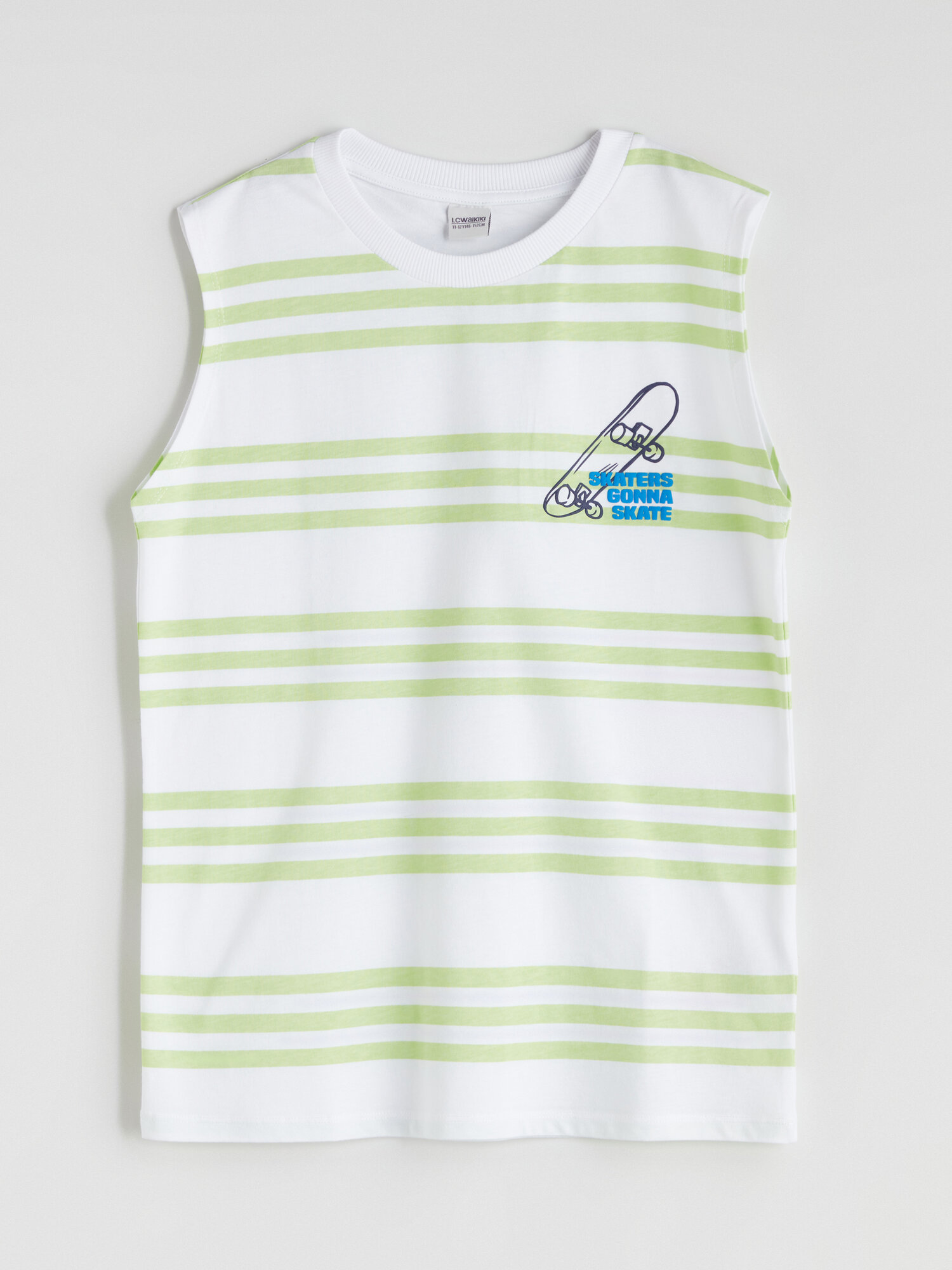 Майка LC Waikiki размер 9-10 лет белый зеленый