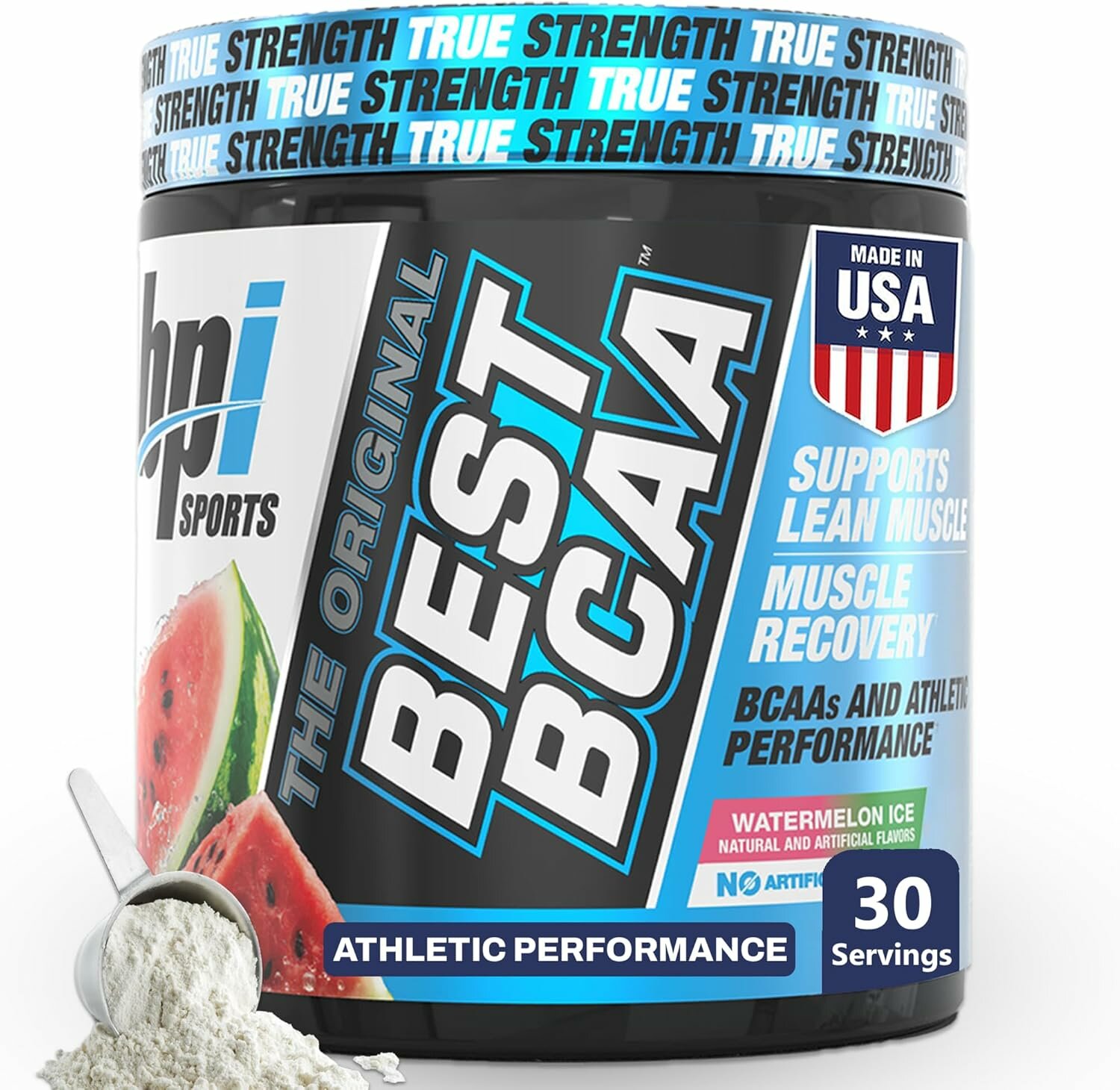 Аминокислоты BPI Sports Best BCAA, Watermelon Ice, 30 порций, 300 г
