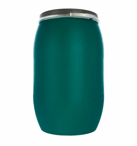 Бочка BEGINIA 127 л пластик цвет зеленый — фото 1