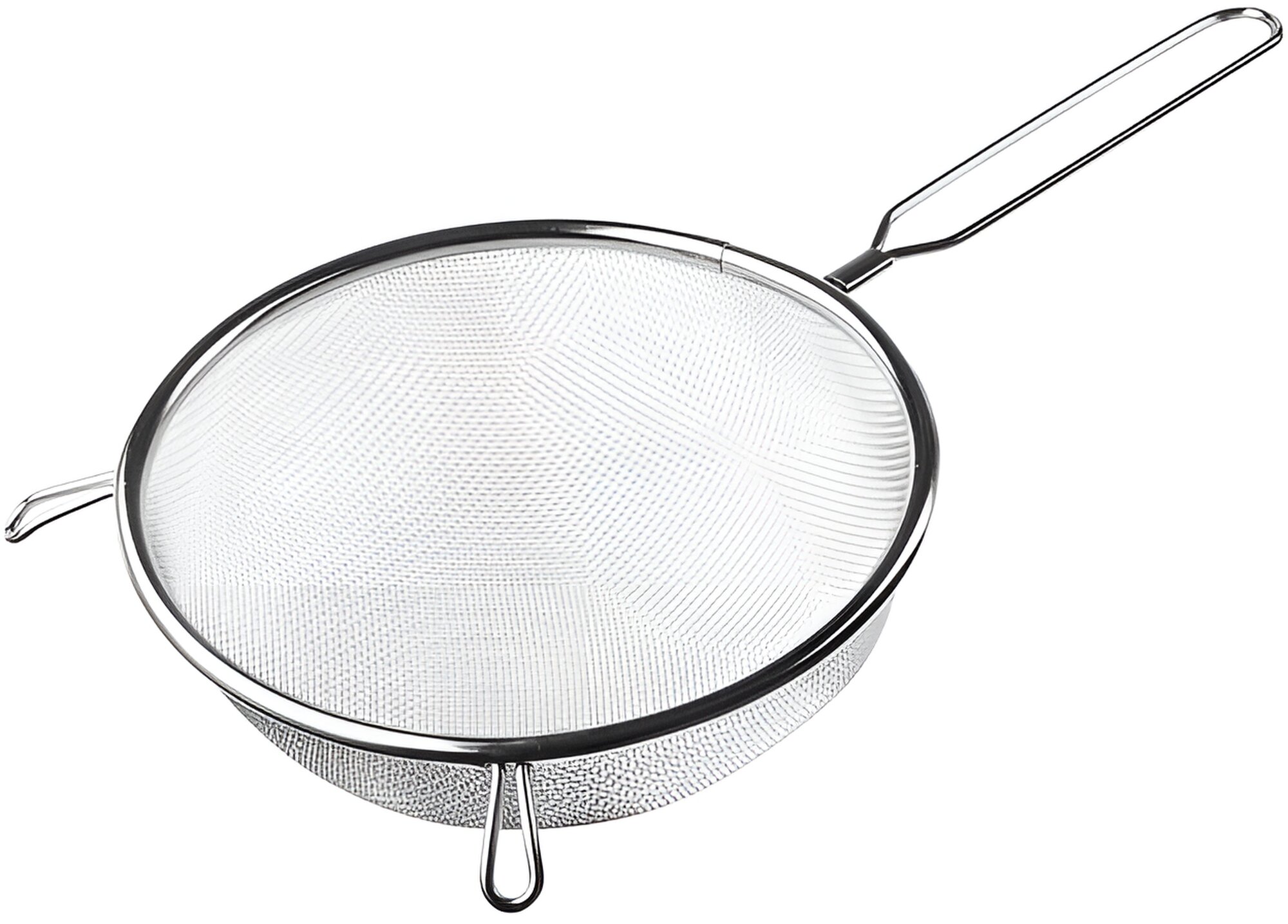 Дуршлаг металлический с ручкой PERFECTO LINEA 24-020016 из нержавеющей стали 16 см