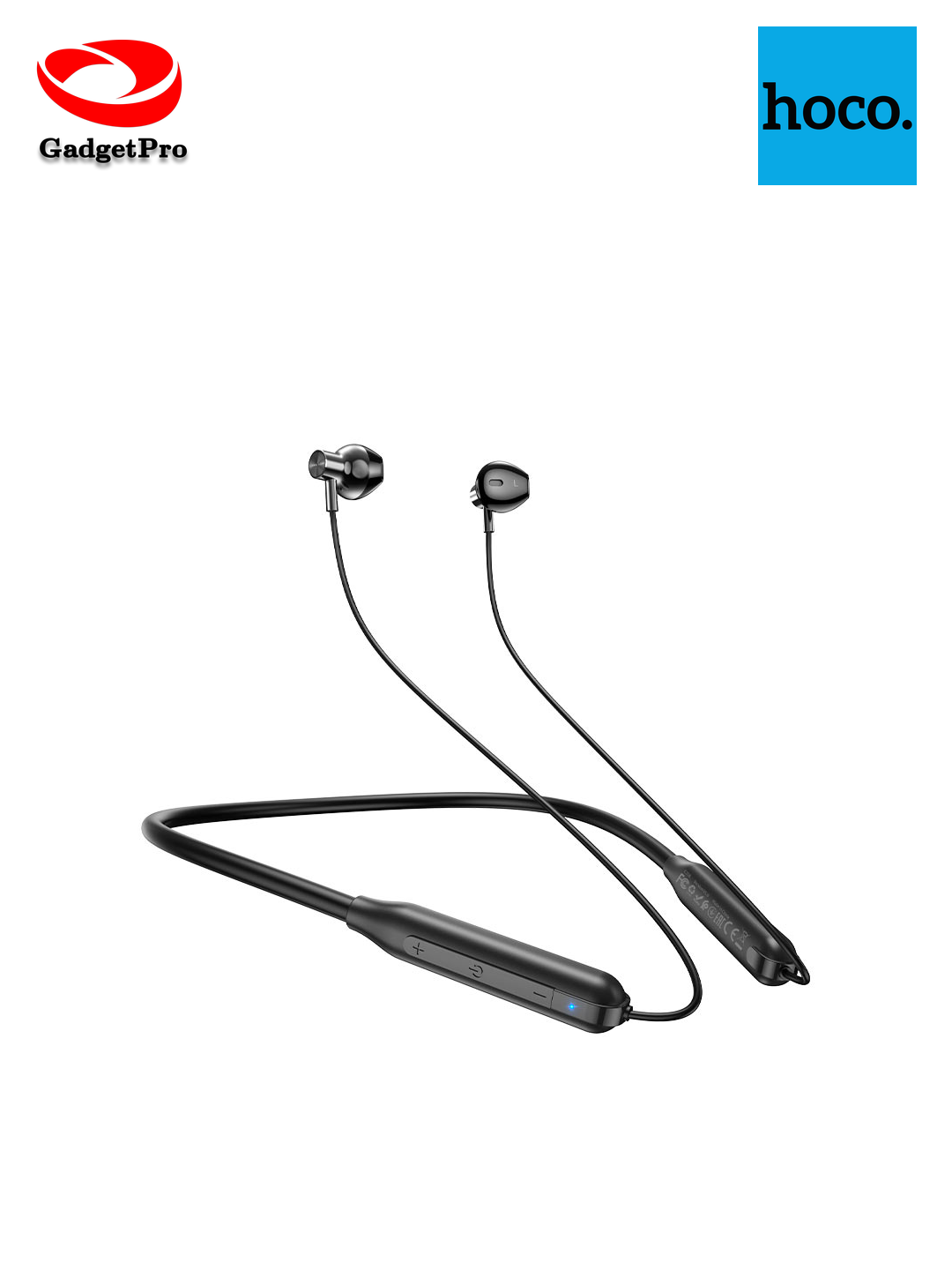 Беспроводные наушники Hoco ES58: Bluetooth 5.3, стерео звук, для спорта и музыки, черные