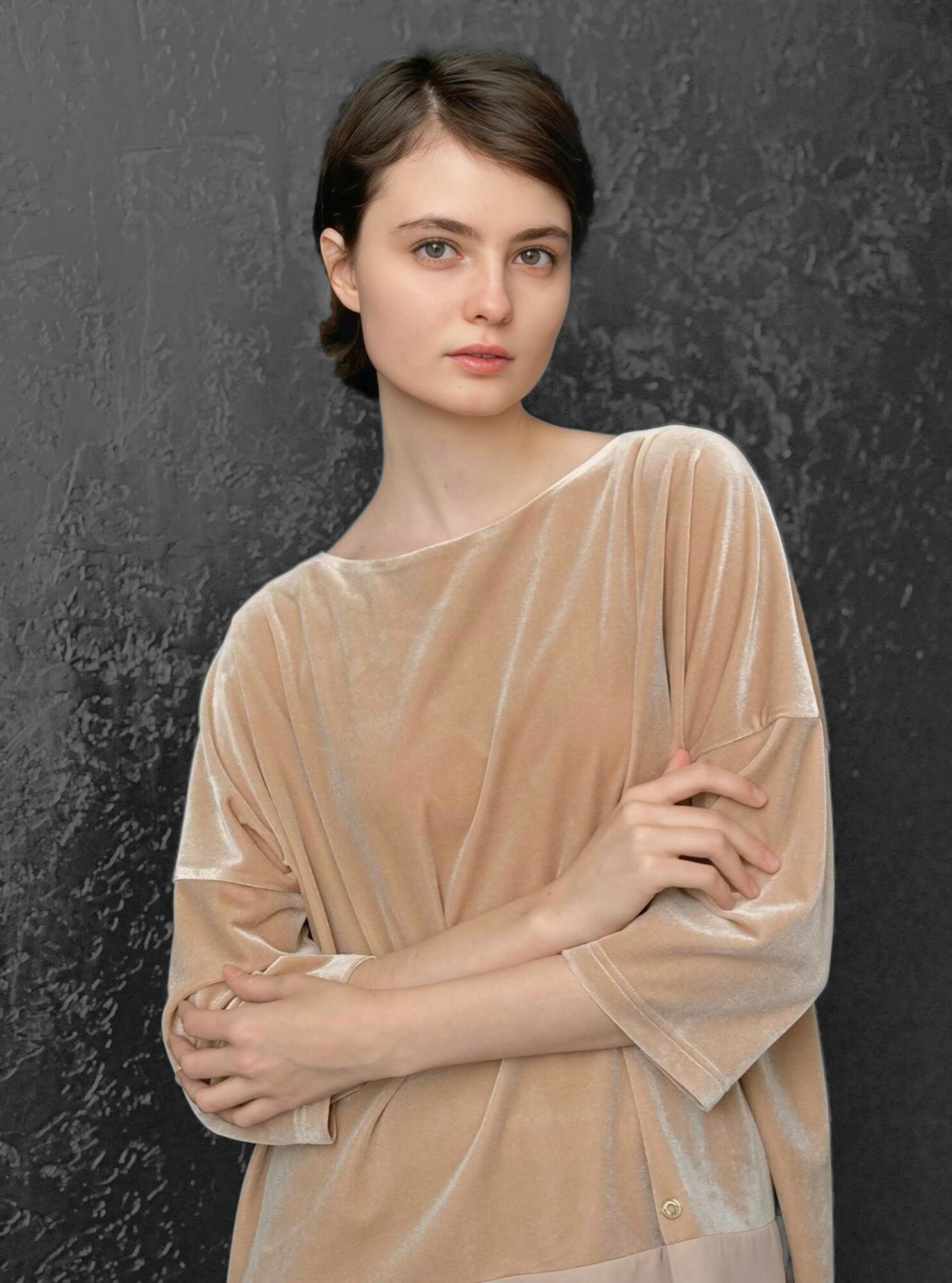 Блуза Ummami, размер L-XL, черный — фото 1