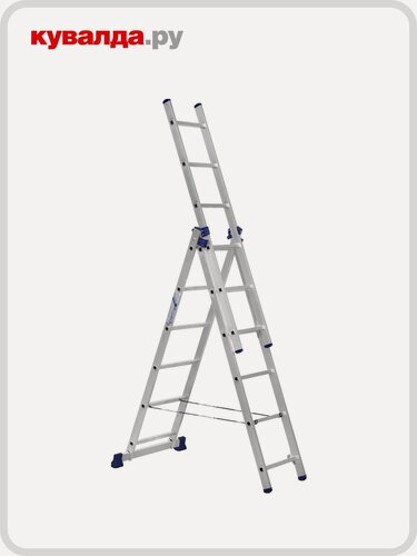 Изображение товара Лестница трехсекционная алюмет 5306 3х6