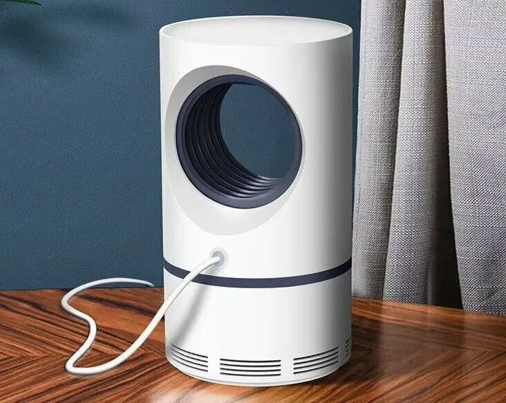 Картинки Уничтожитель летающих насекомых с УФ технологией / Антимоскитная лампа от комаров, мошек черная