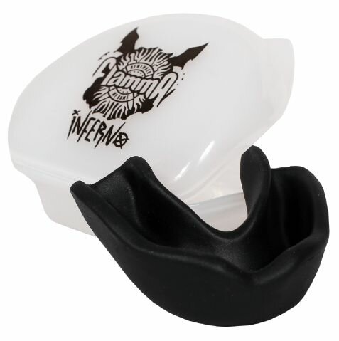 Капа Flamma Inferno black, MGF-015BL, EVA, 11+, черный