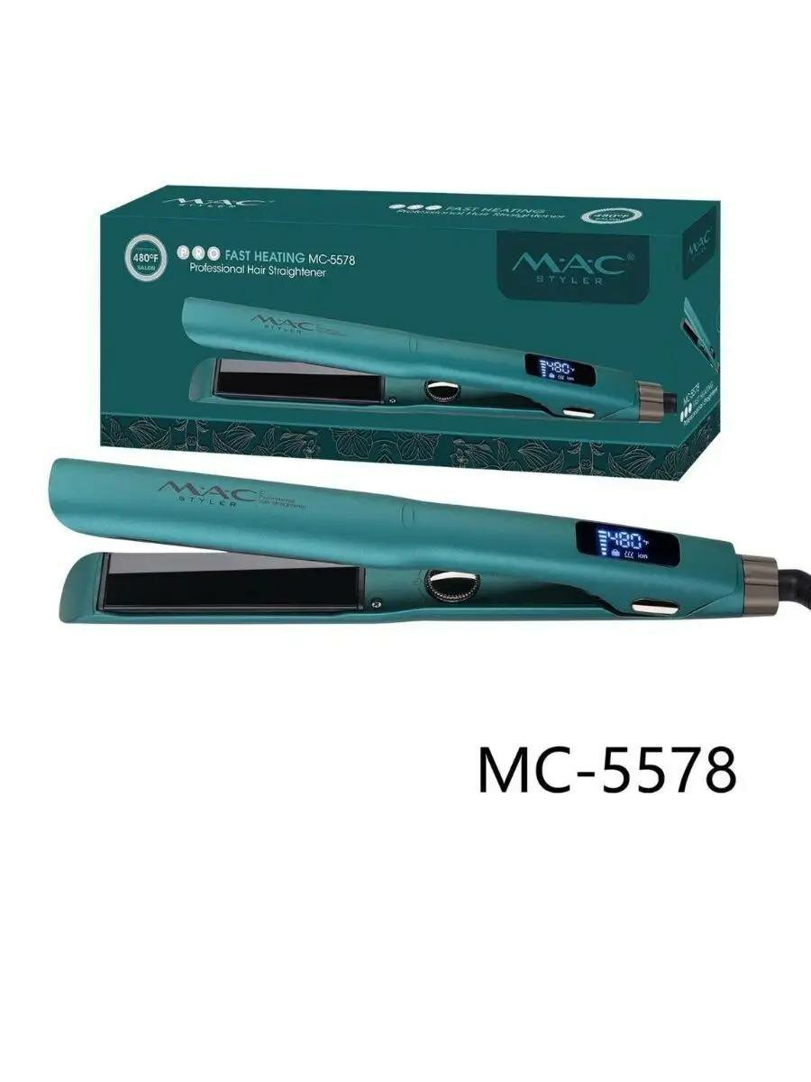 Выпрямитель для волос MAC MC-5578 с сенсорным управлением, изготовлен из титана