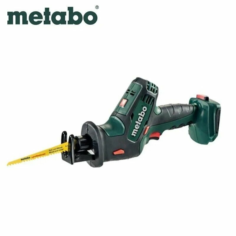 Акк. Сабельная пила Metabo SSE 18 LTX Compact +Набор инструментов без зарядного устройства для литиевой батареи