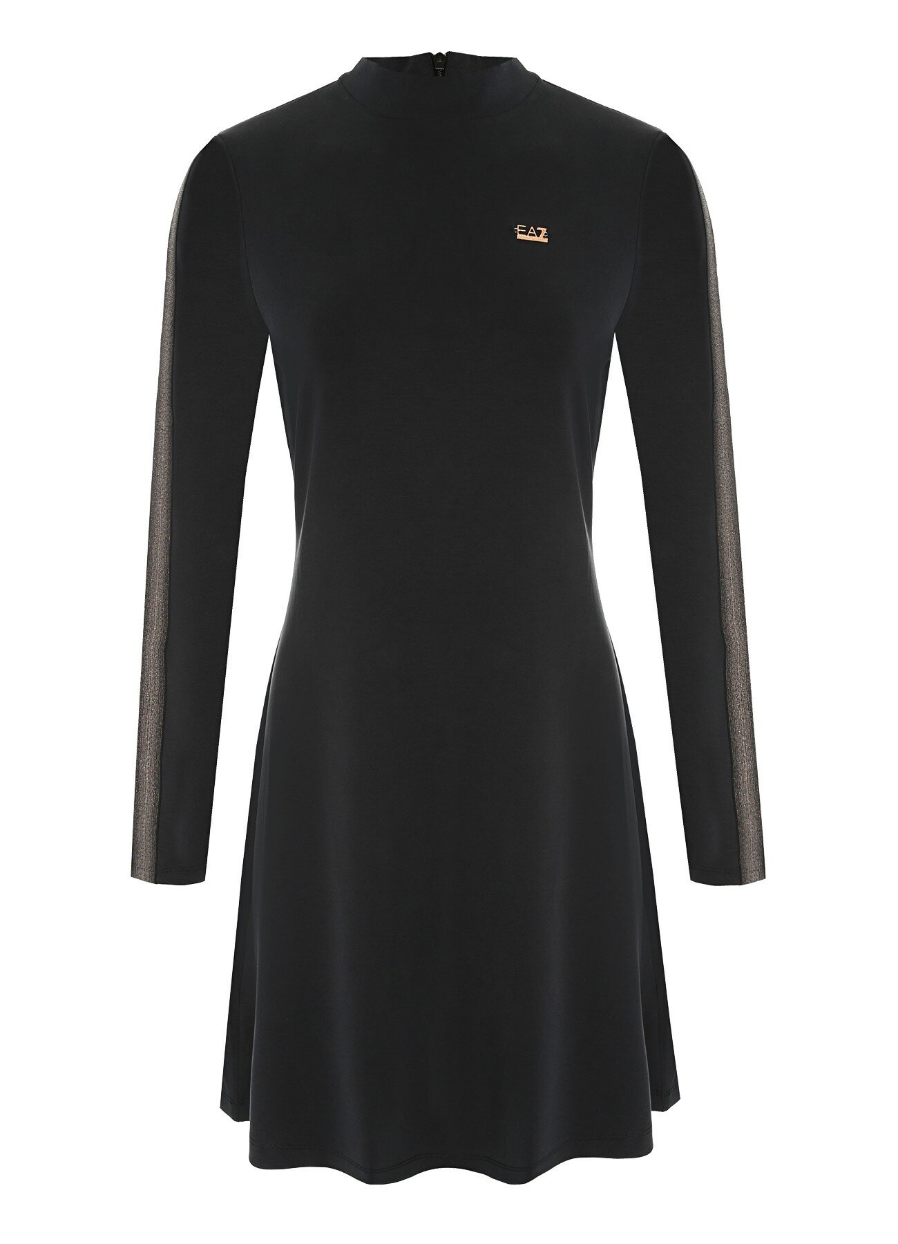 Платье EA7 EMPORIO ARMANI, размер 44, черный