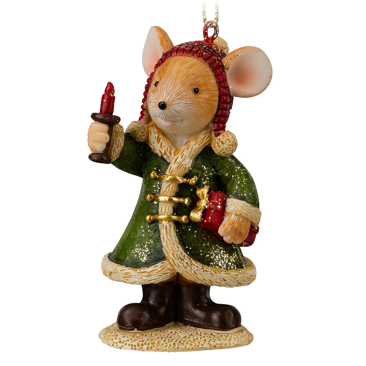 Украшение ErichKrause Decor Мышонок в шубе 8см