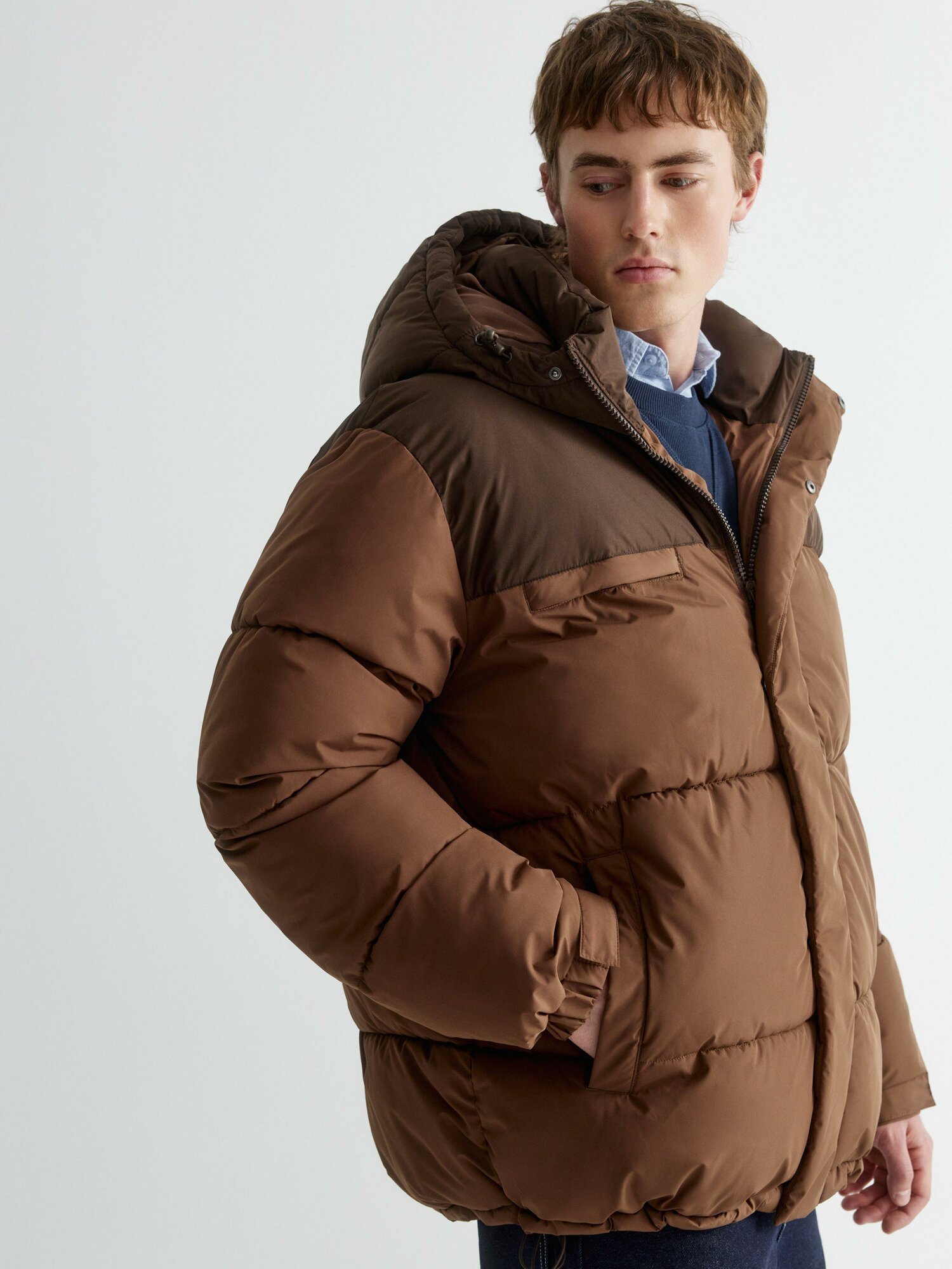 Куртка Sela, размер 54, коричневый — фото 1