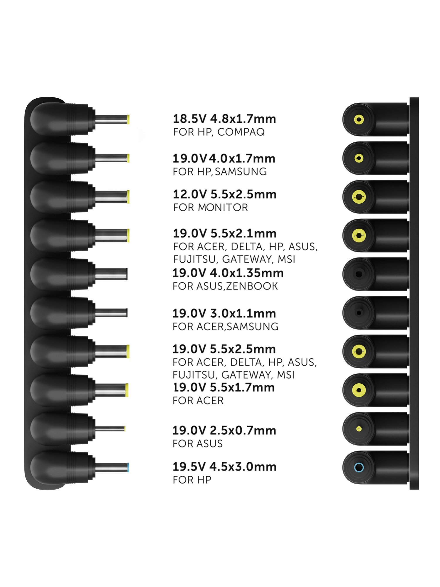 Автомобильный универсальный адаптер для ноутбуков STM SLU65 — фото 1