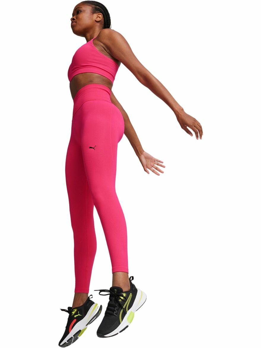 Топ спортивный PUMA 4KEEPS SHAPELUXE BRA, размер XS, розовый — фото 1