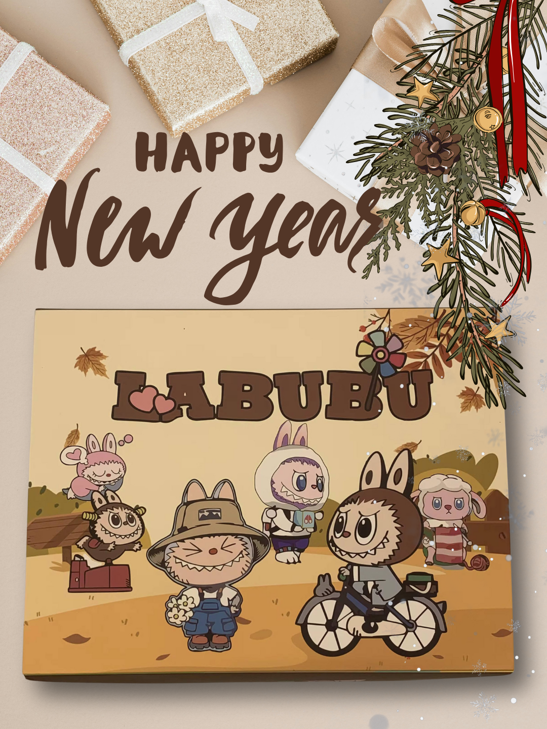 Игрушка для детей адвент-календарь Labubu, Kuromi, Hello Kitty , подарочный набор, аниме