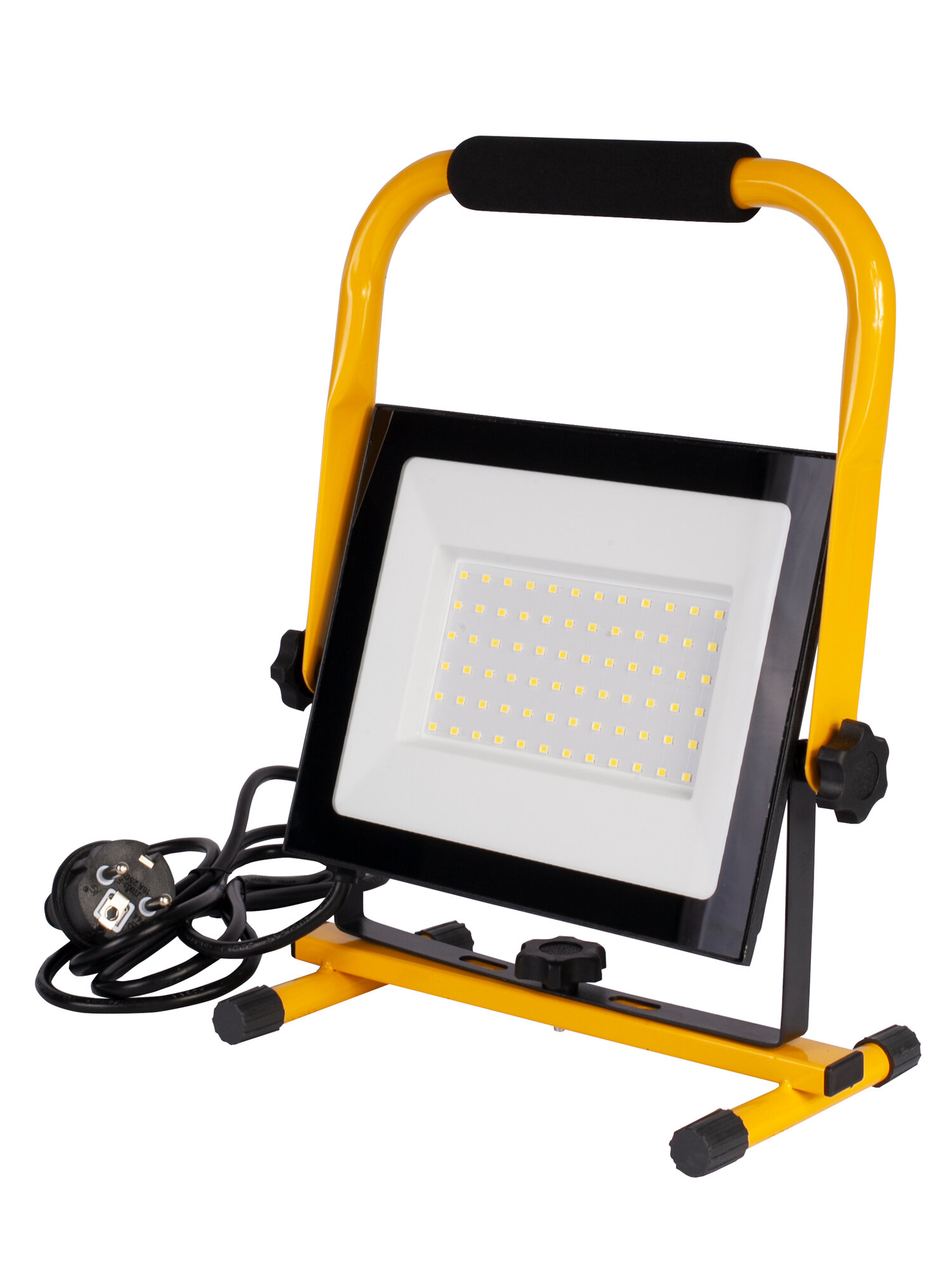 Светодиодный прожектор переносной GLANZEN 100 Вт 6500К IP65 FAD-0020-100