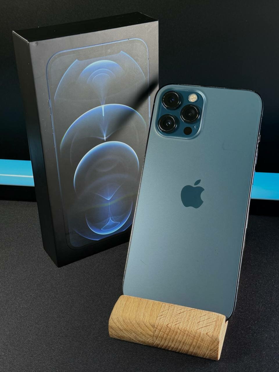 Смартфон Apple iPhone 12 Pro Max, 256gb, Pacific Blue, RU, nano SIM + eSIM