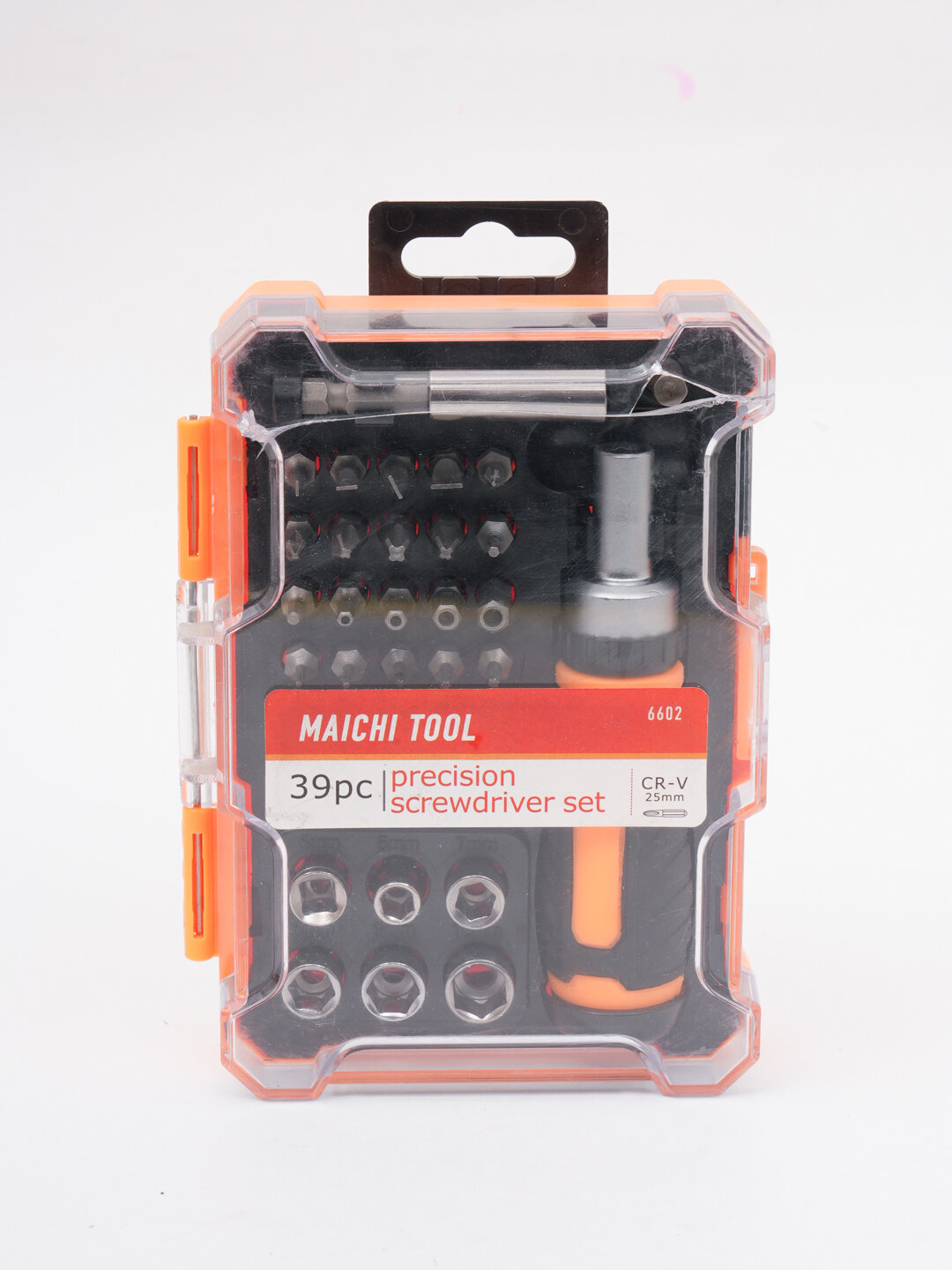 Набор гаечных ключей "39 в 1", магнитный, сталь CR-V, желтый — фото 1