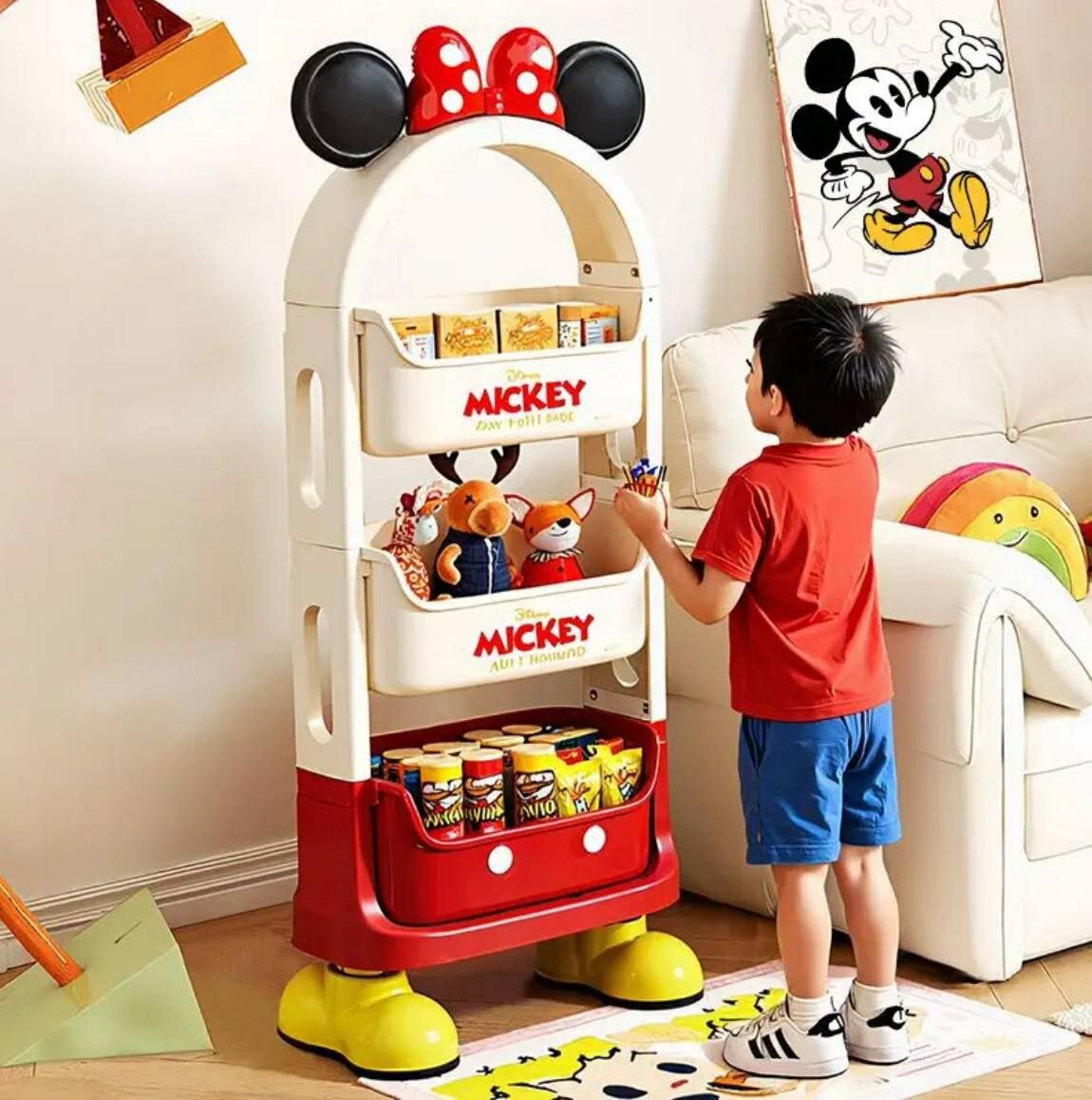 Детская этажерка камод для спальной, ванной комнаты, туалета