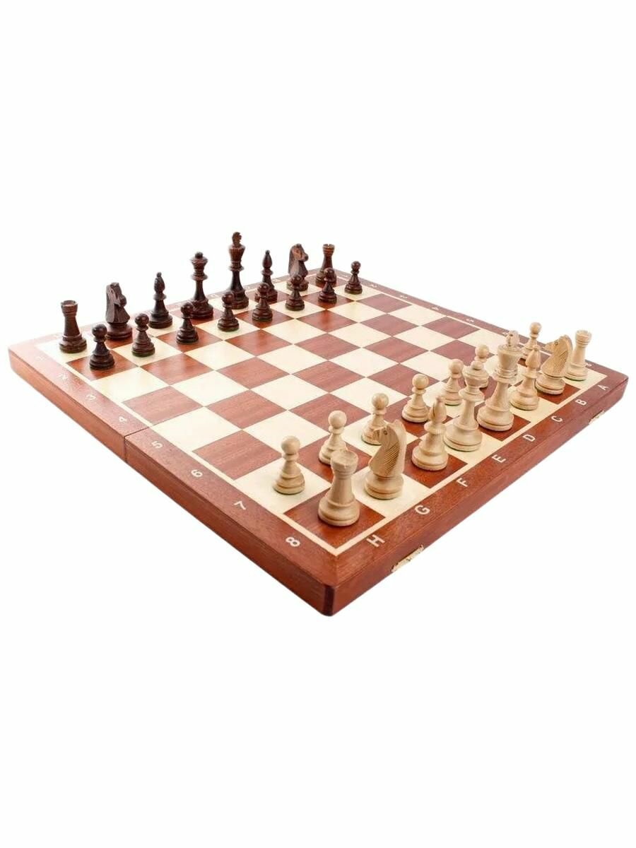 Турнирные шахматы "Tournament 6" (52 х 26 х 6 см, Wegiel)