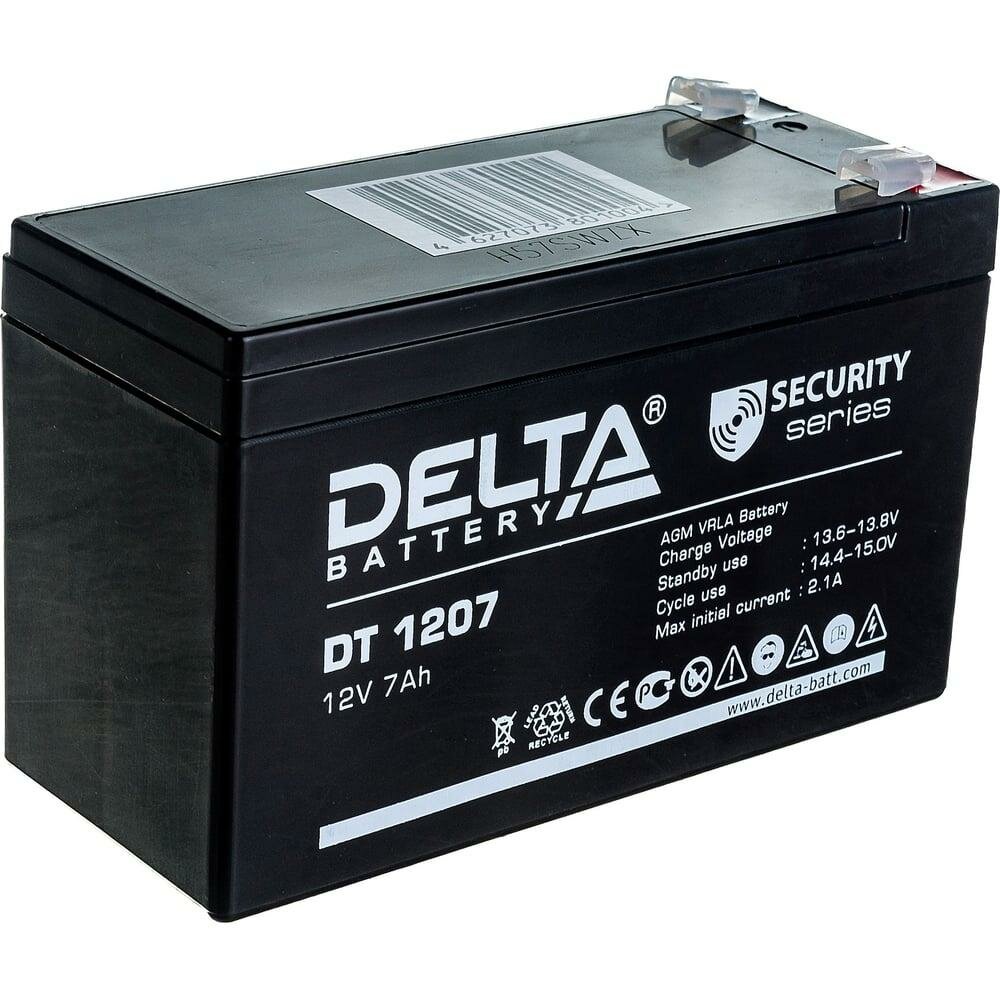 Аккумулятор Delta DT 1207 — фото 1