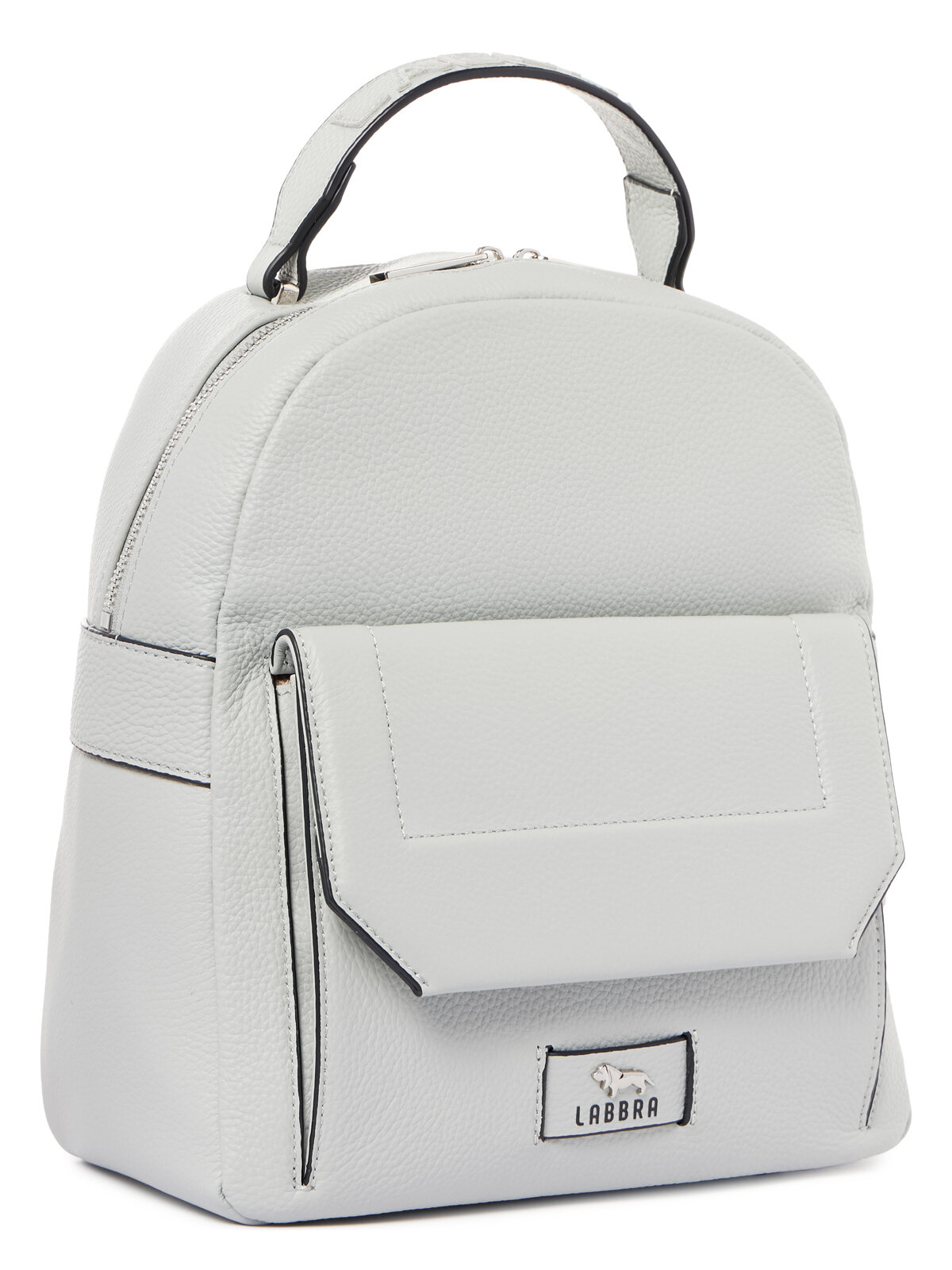 Сумка-рюкзак LABBRA, фактура гладкая, белый — фото 1