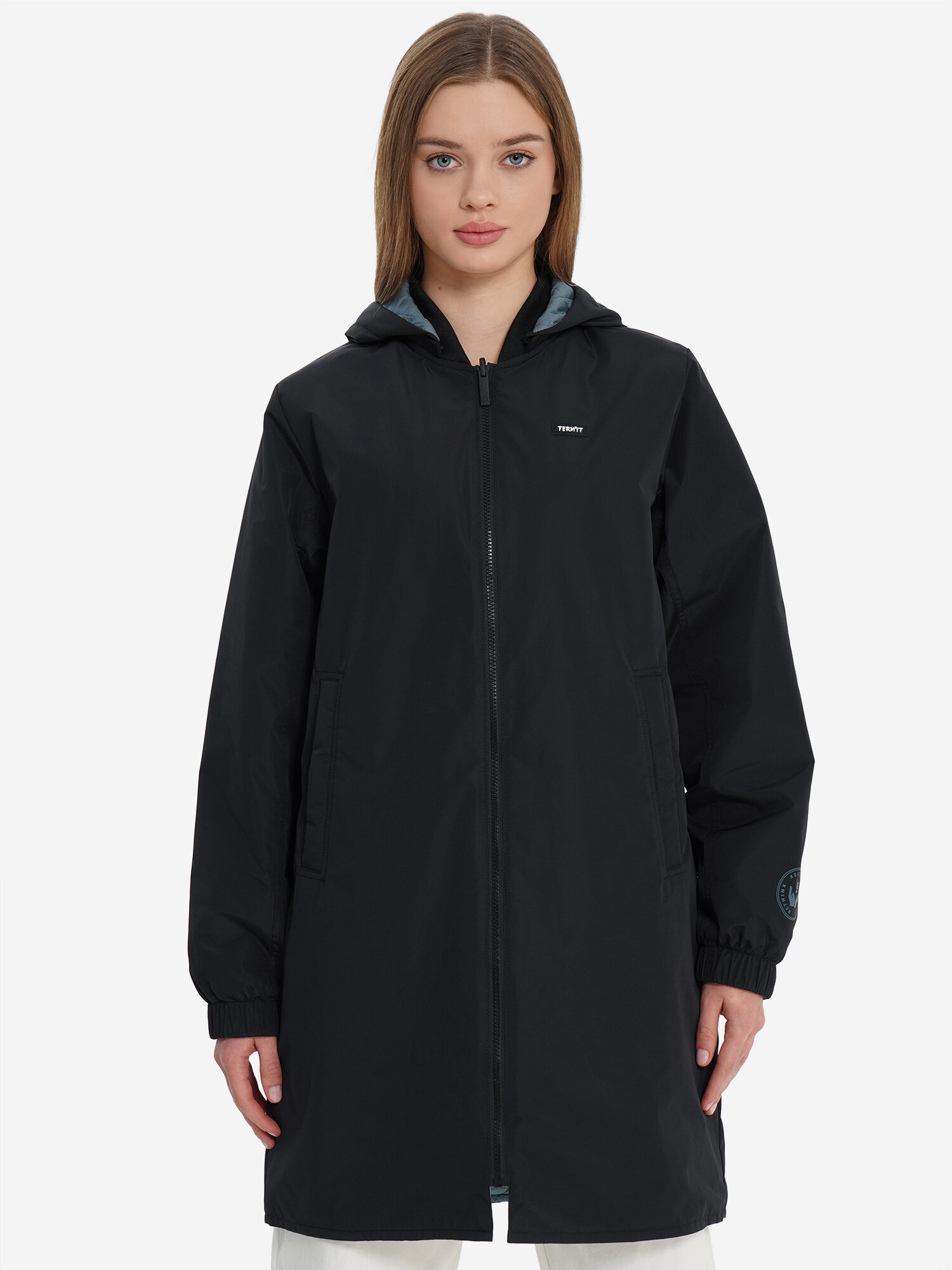 Куртка Termit, размер 50-52, черный/зеленый — фото 1