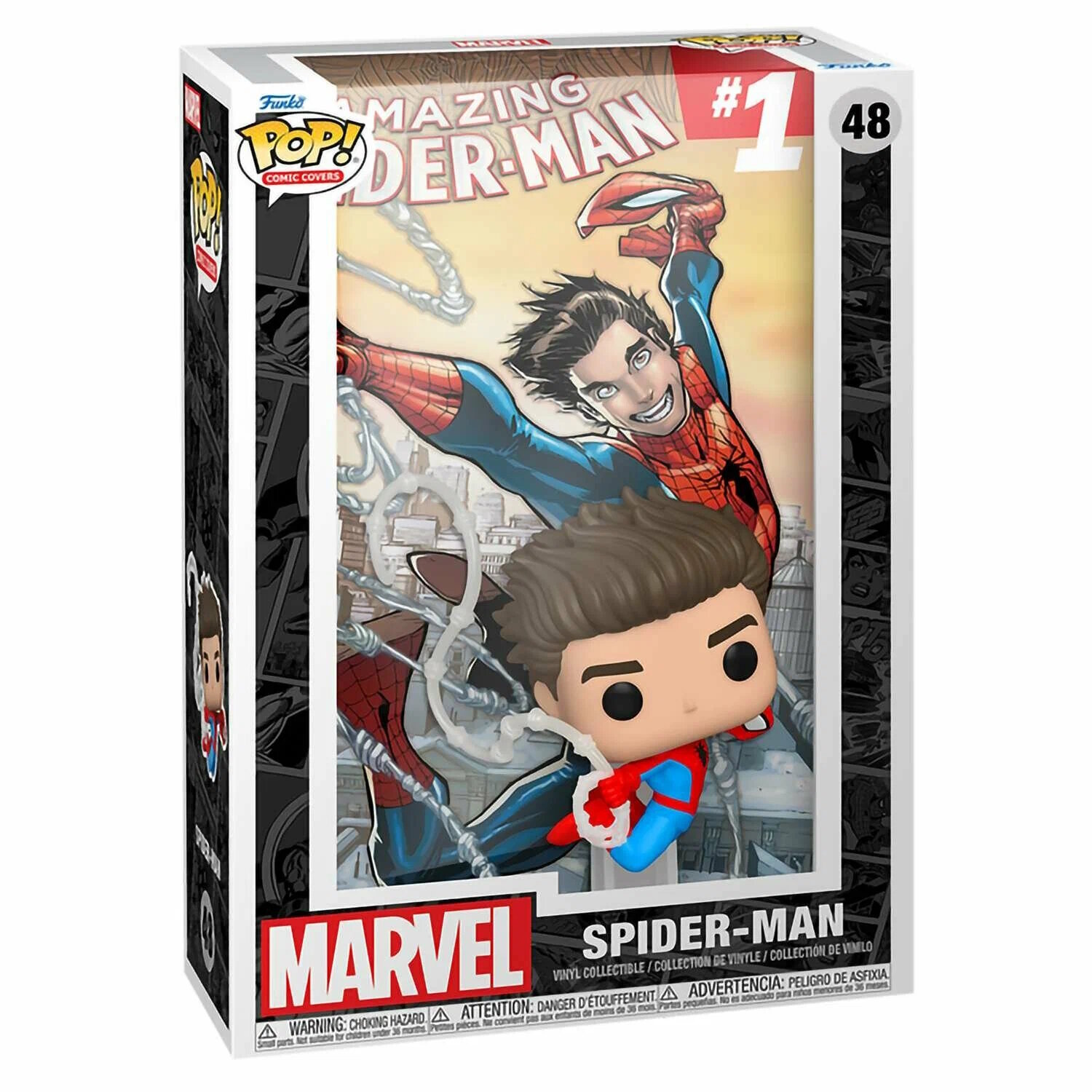 Фигурка Funko POP! Comic Covers Marvel Amazing Spider-Man #1 - Spider-Man 76084 (48) Человек-паук — фото 1