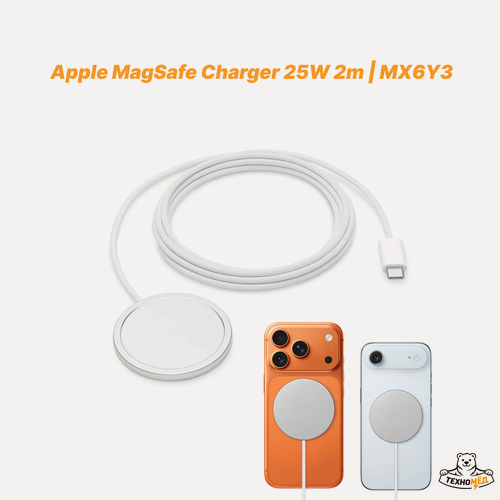 Изображение товара Оригинальное беспроводное зарядное устройство Apple MagSafe Charger 25W 2m | MX6X3