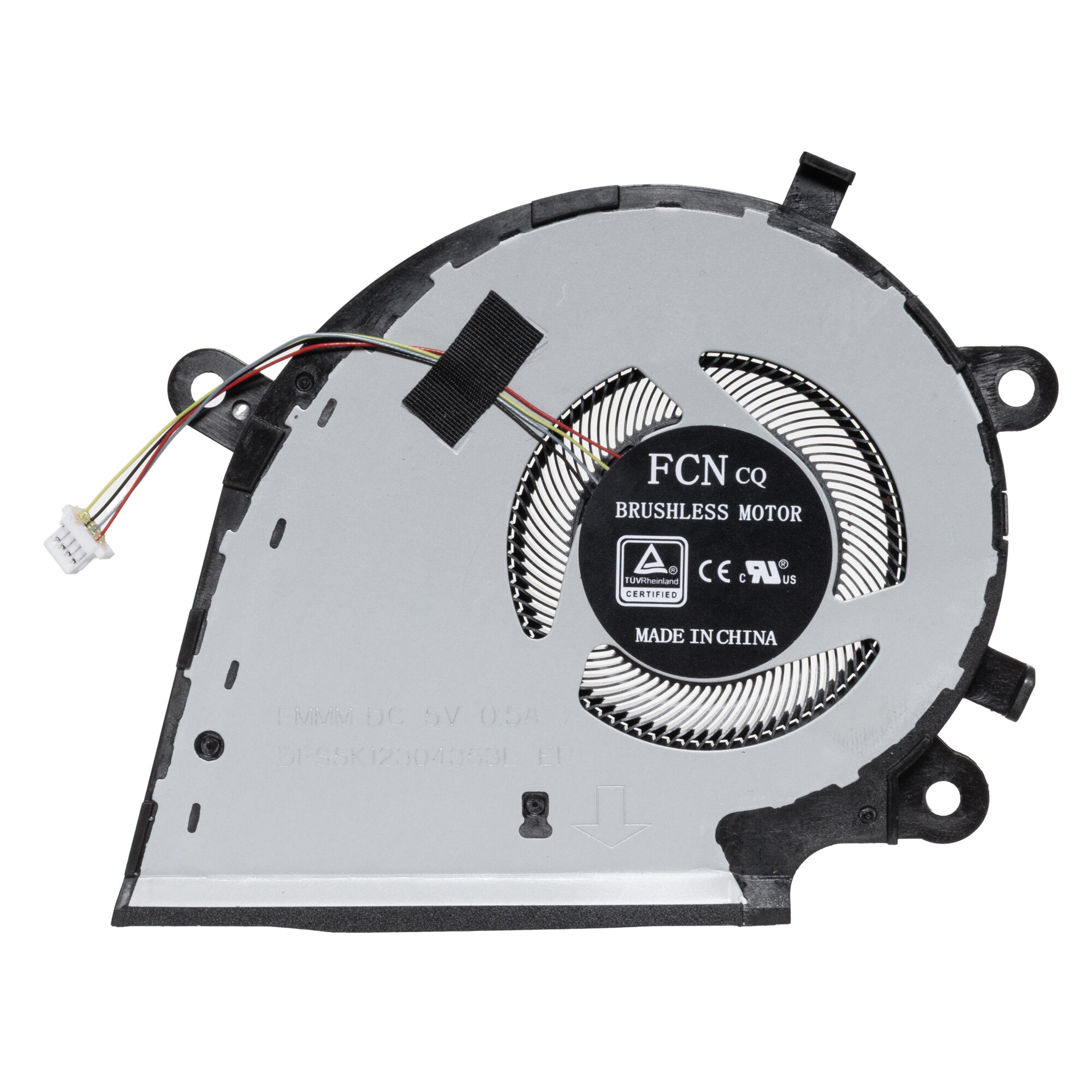 Кулер для ноутбука Asus ROG Strix G531GU / Asus ROG Strix G531GV / Asus ROG Strix G731GU / 13NR01I0P01011 / Asus ROG Strix G731GV / 13NR01I0P01012 / FCN DFS5K12304363L-FMMM - 4 pin CPU ORG
