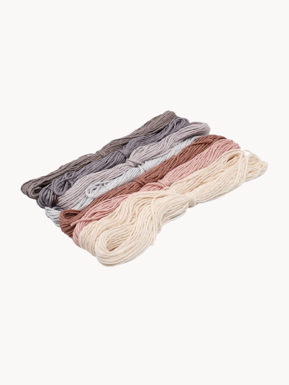 Мулине, нитки для вышивания, набор 'Пастельные тона', 10 шт*8 м, мерсеризованный хлопок, разноцветный, Bestex