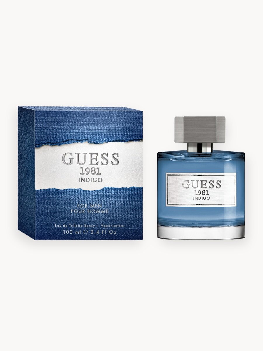 Туалетная вода Мужская Guess 1981 Indigo For Men 100мл