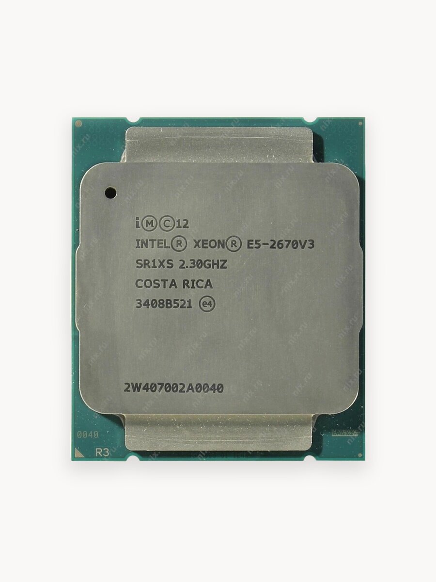 Процессор Intel Xeon E5-2680 v3 LGA2011-3, 12 x 2500 МГц, OEM