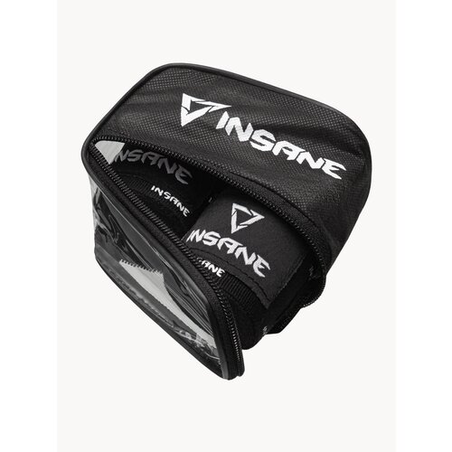 Бинт боксерский INSANE PRINT IN23-HW400, хлопок/нейлон, черный, 2,5 м