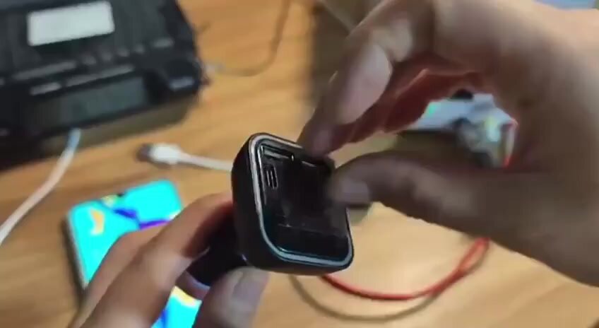 FM трансмиттер Bluetooth фм модулятор, быстрая зарядка — фото 1