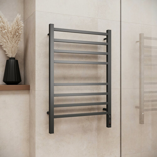 Изображение товара Полотенцесушитель электрический графит TERMINUS (терминус) Ватикан П8 500х800 мм