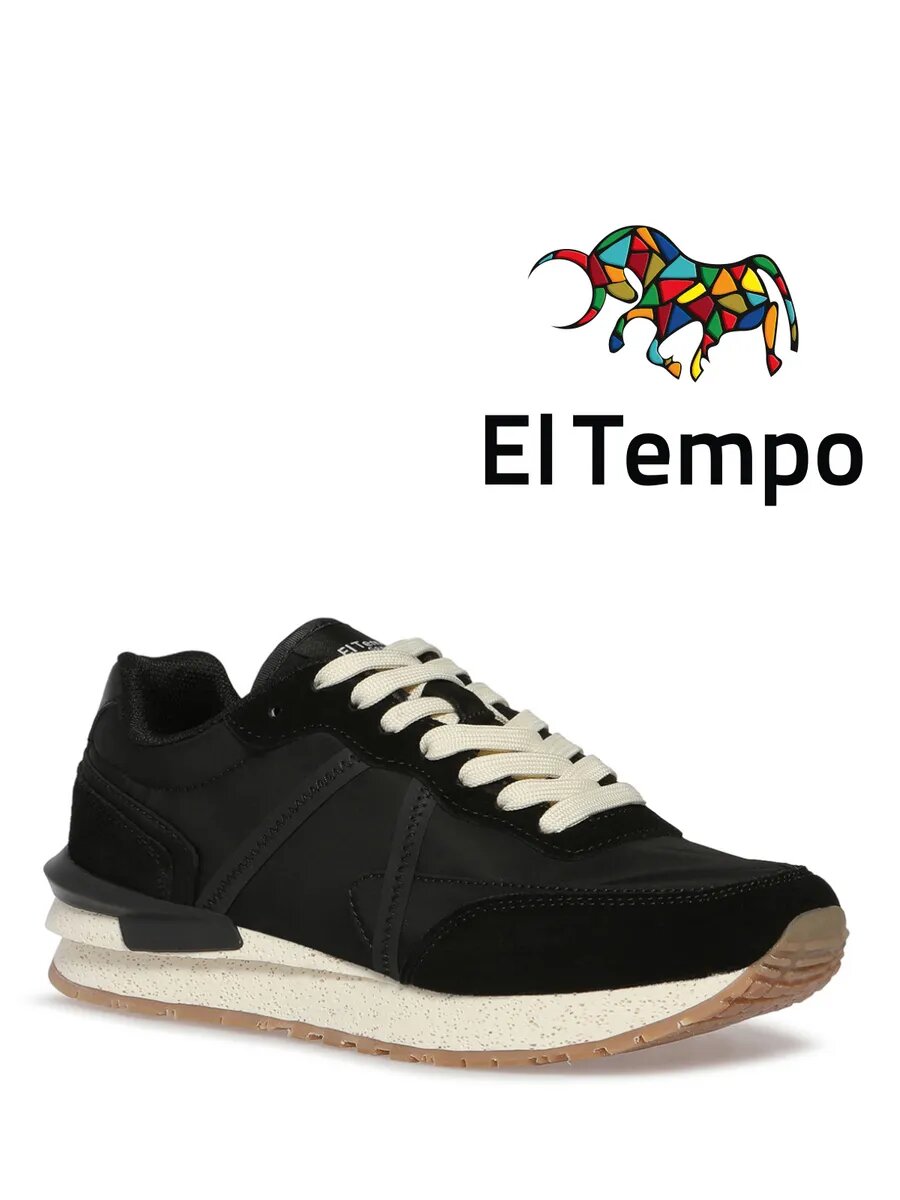 Кроссовки El Tempo, полнота 6, размер 39, черный