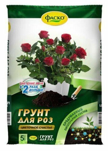 Грунт для роз Цветочное счастье 5 л