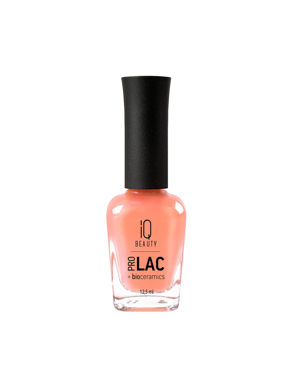 Лак для ногтей IQ Beauty PROLAC+bioceramics укрепляющий 068 Peach Echo, 12.5 мл