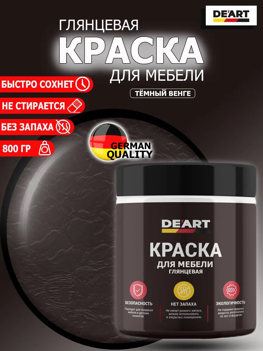 Краска для мебели глянцевая