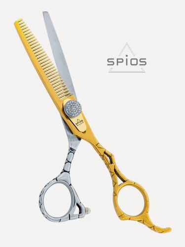 Изображение товара Ножницы филировочные Spios, 6.0 см, нержавеющая сталь, в футляре