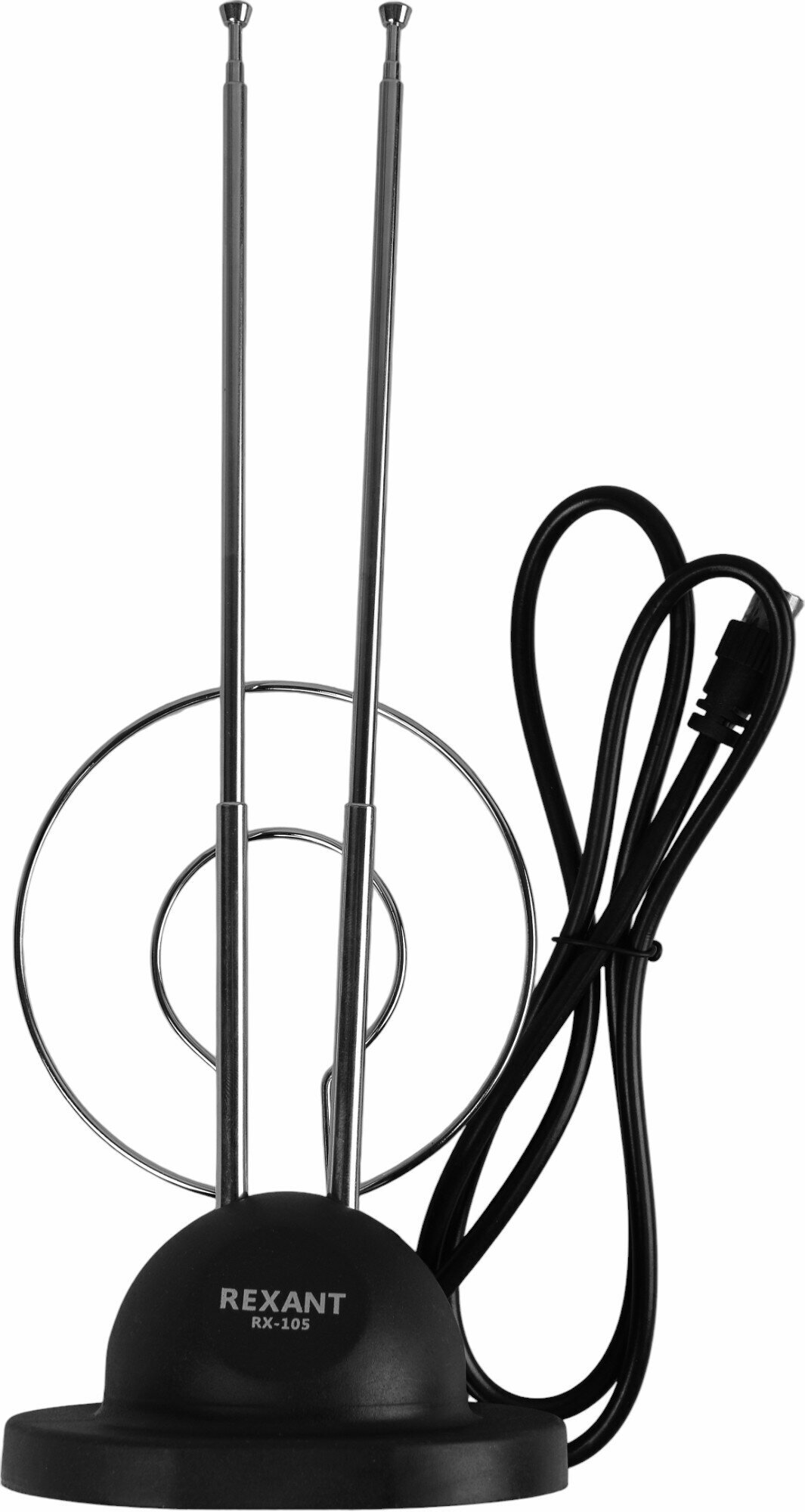 Антенна комнатная TV RX-105 кольцо VHF UHF 47-860 MHz 1 шт