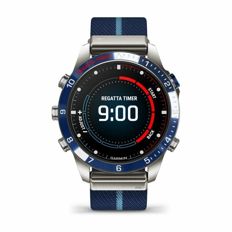 Умные часы Garmin MARQ Captain, титановый корпус, водозащита, GPS