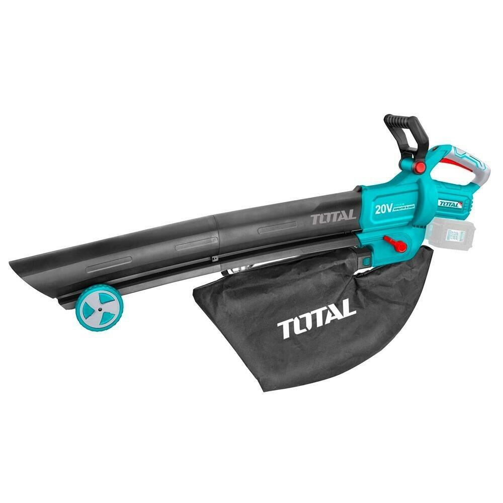 Воздуходувка TOTAL TABLI2003, аккумулятор, 20V, 600м³/час, 1 мешок для пыли