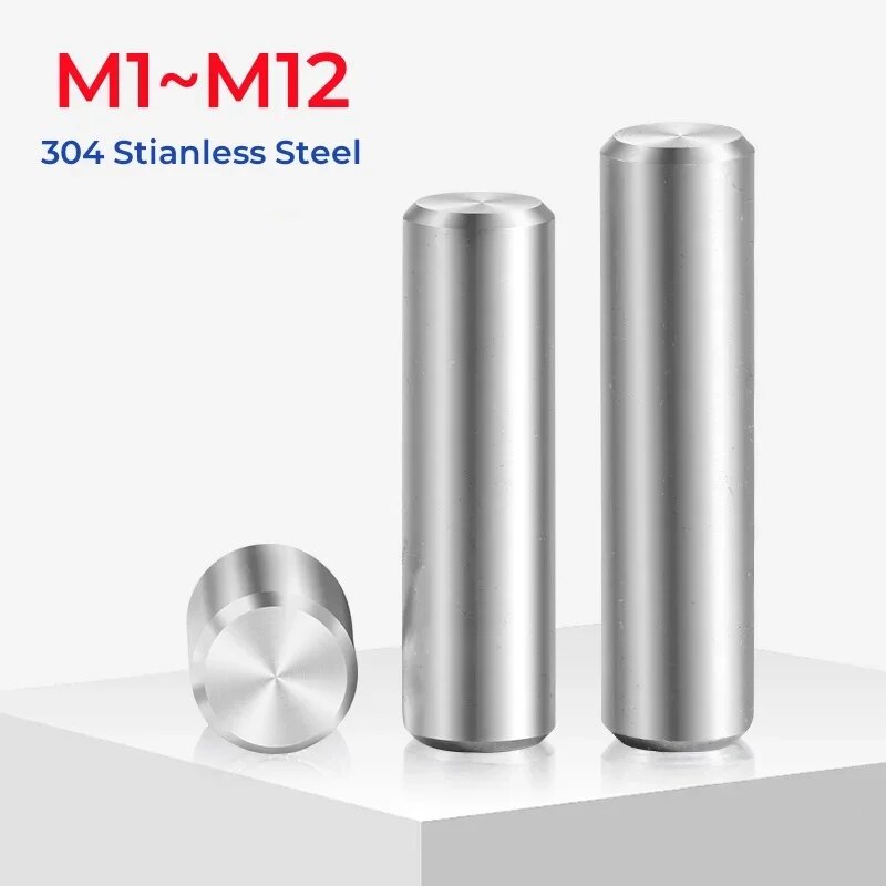 Цилиндрические штифты из нержавеющей стали 304 M1-M12 M2.5-50pcs 8mm
