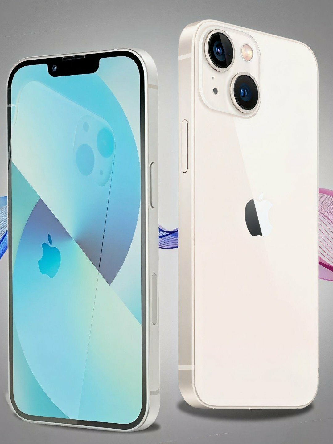 Смартфон Apple iPhone 13, 128 ГБ, 1 SIM + eSIM (Dual SIM), iOS, 6.1", OLED, A15 Bionic — фото 1
